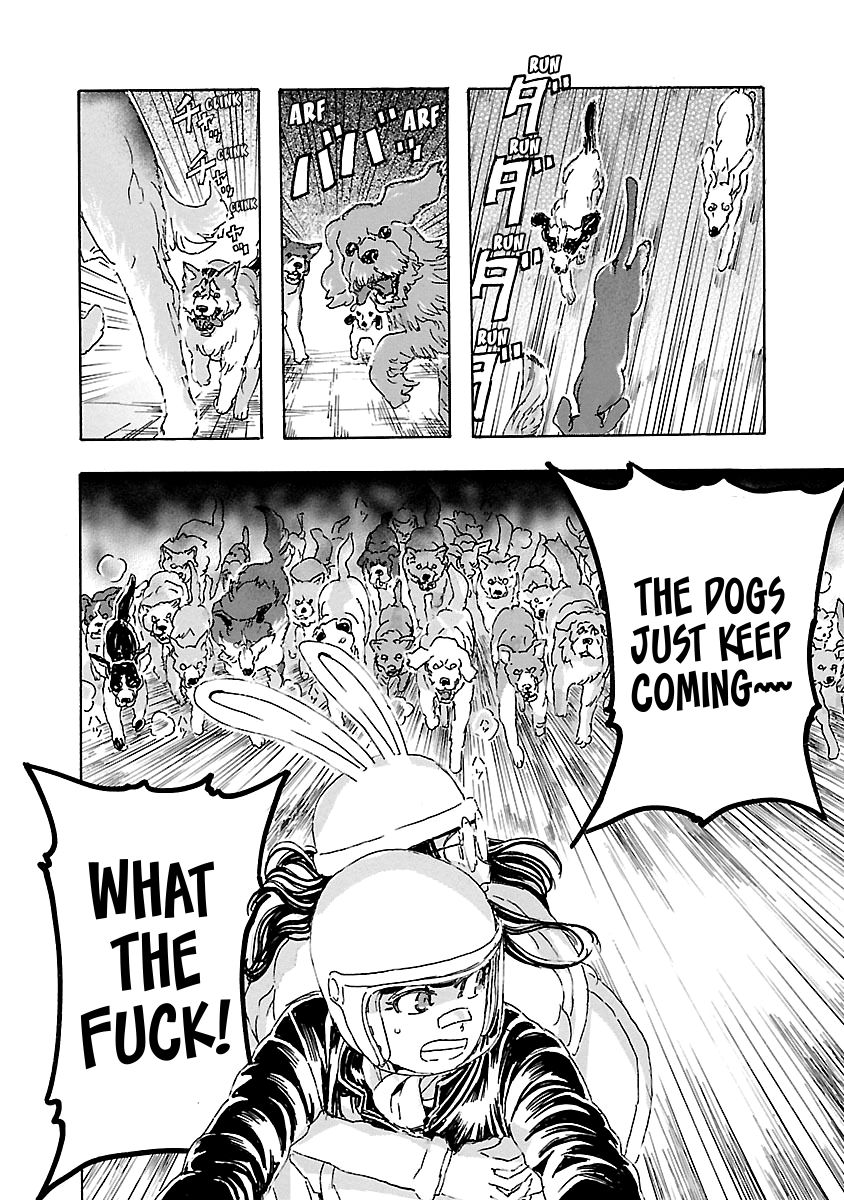 Franken Fran Frantic Chapter 3.3 page 24 - Chapter 3.3: Alice and The Rabbit's problem with canine rights.