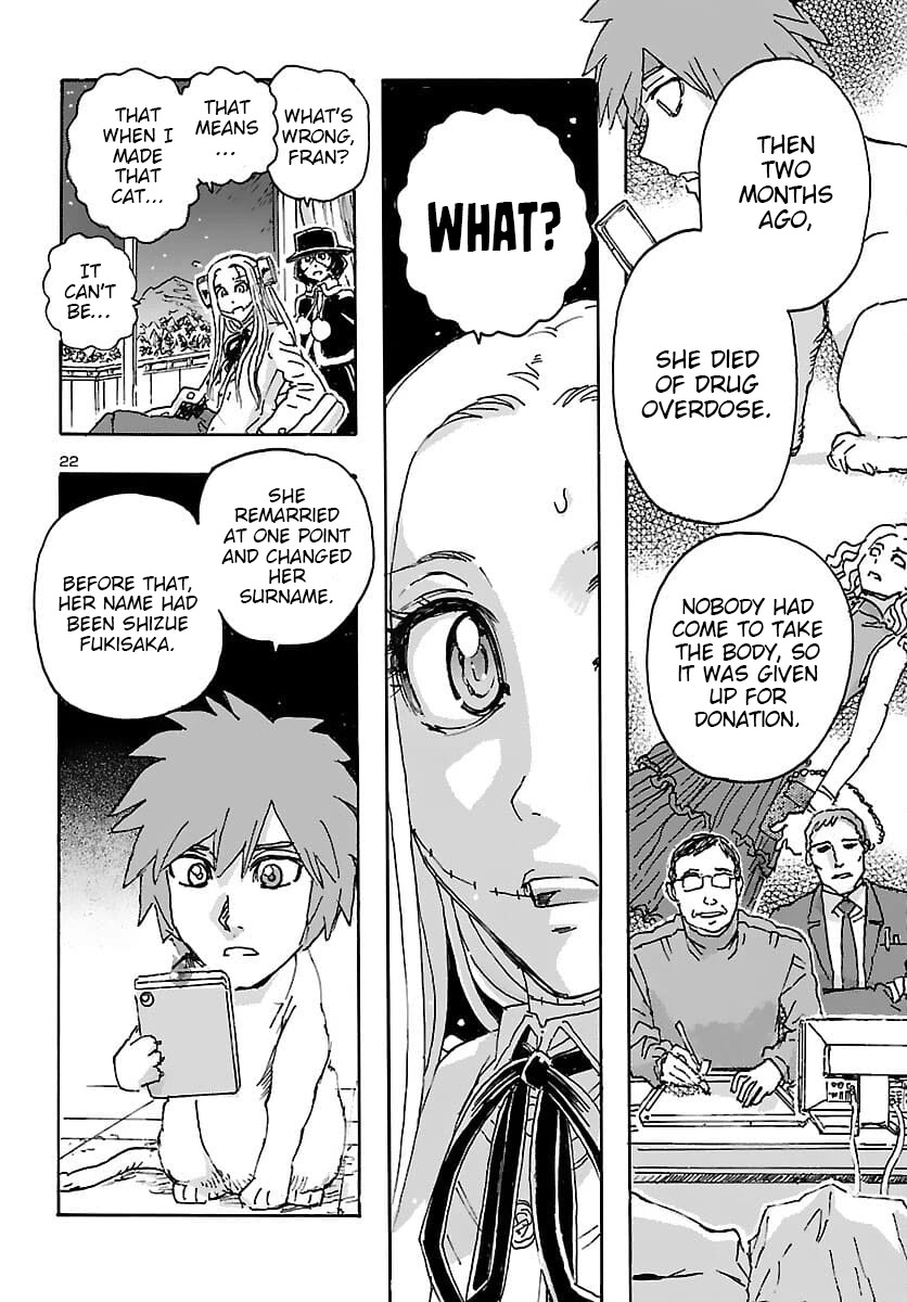 Franken Fran Frantic Chapter 31 page 22 - Chapter 31: Strange Friend