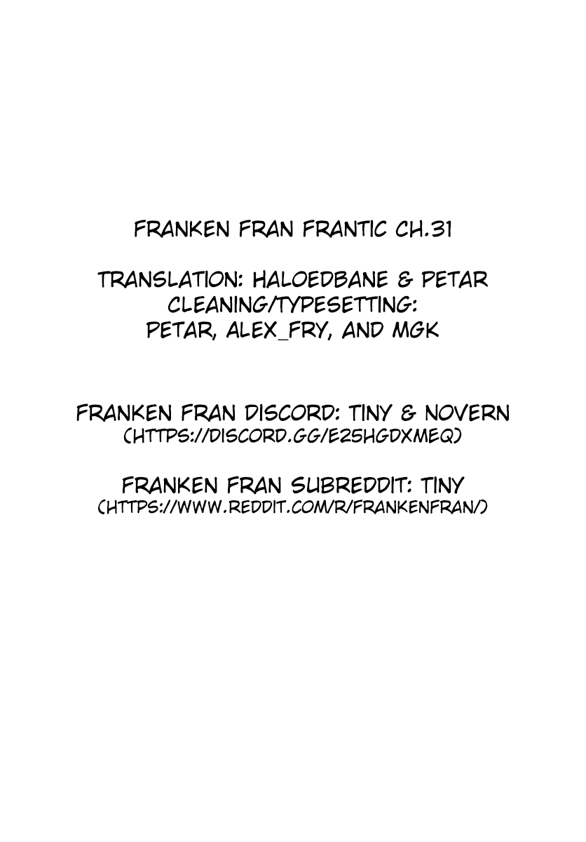 Franken Fran Frantic Chapter 31 page 25 - Chapter 31: Strange Friend