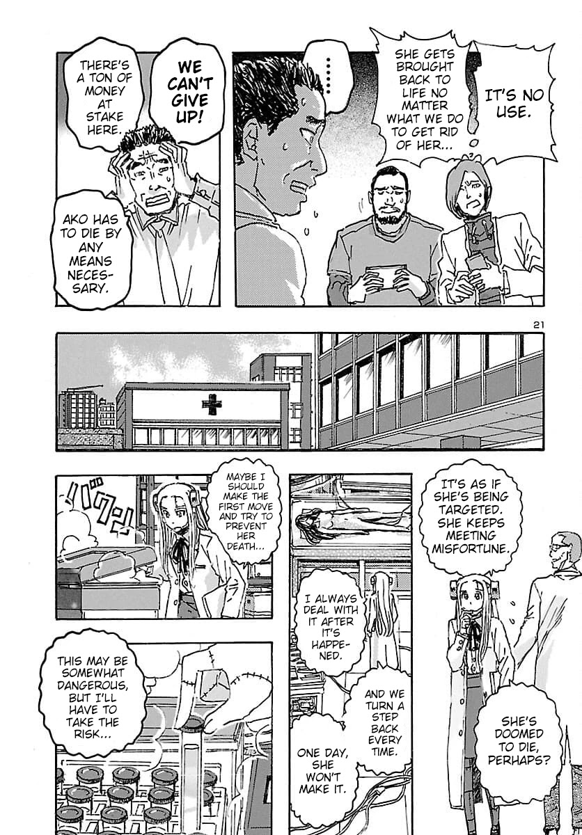 Franken Fran Frantic Chapter 32 page 21 - Chapter 32: Bride with a Hundred Days to Live