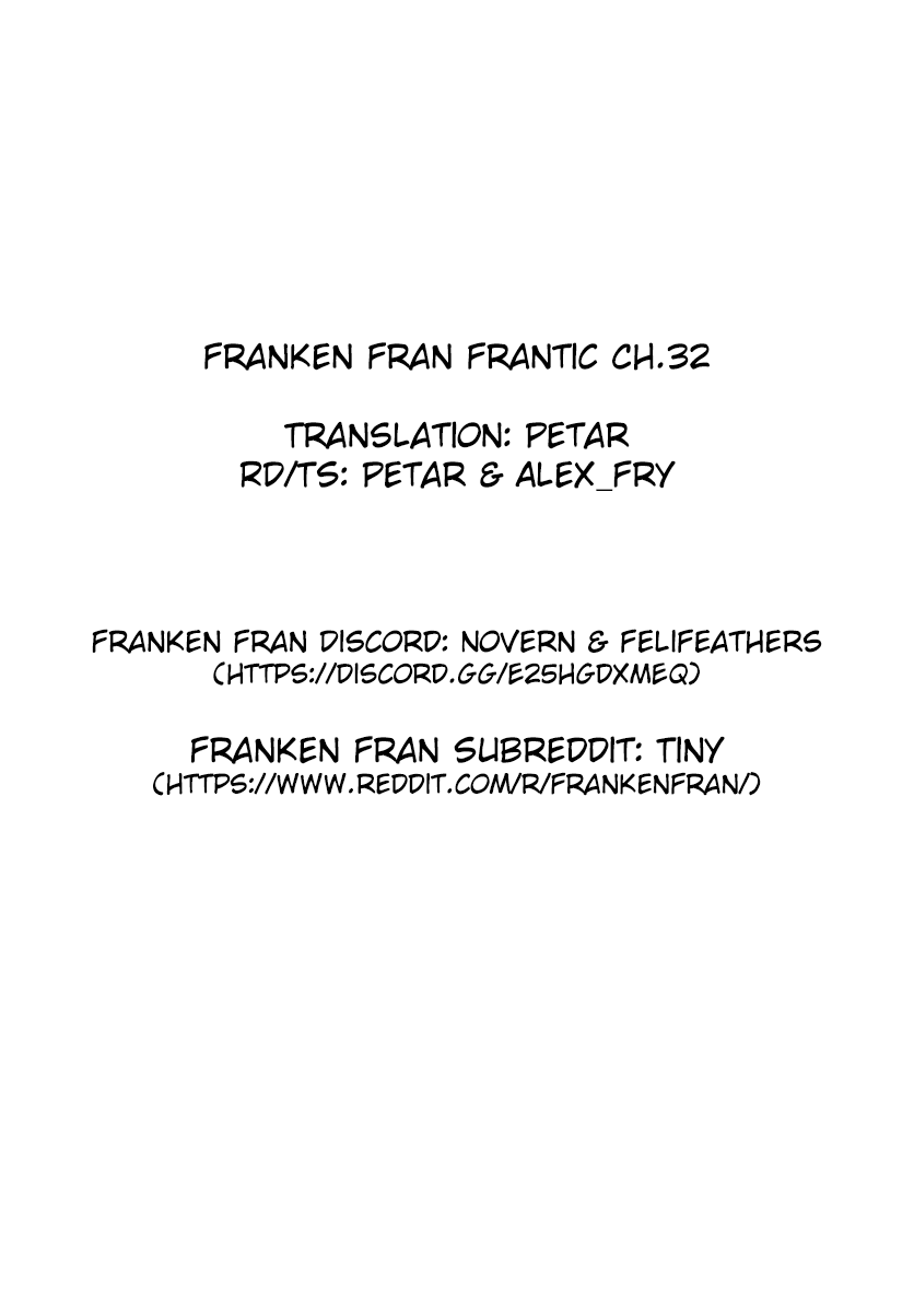 Franken Fran Frantic Chapter 32 page 25 - Chapter 32: Bride with a Hundred Days to Live