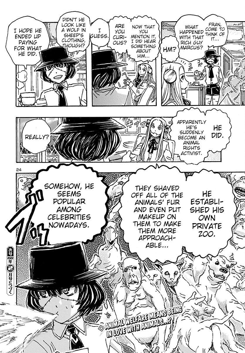 Franken Fran Frantic Chapter 33 page 22 - Chapter 33: Animal Welfare