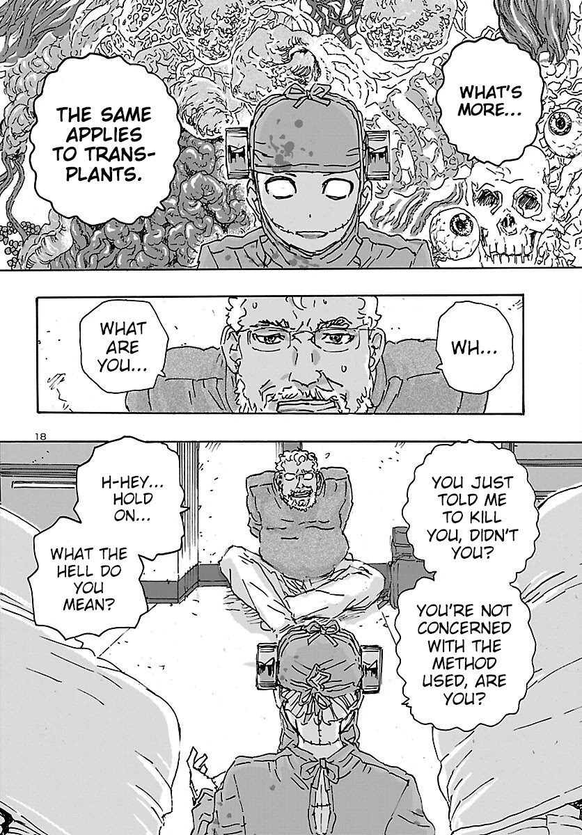 Franken Fran Frantic Chapter 34 page 18 - Chapter 34: Gift on the Holy Night