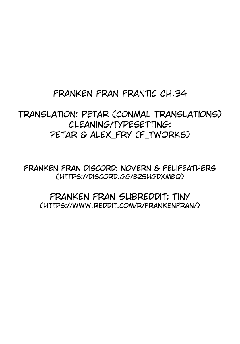 Franken Fran Frantic Chapter 34 page 25 - Chapter 34: Gift on the Holy Night