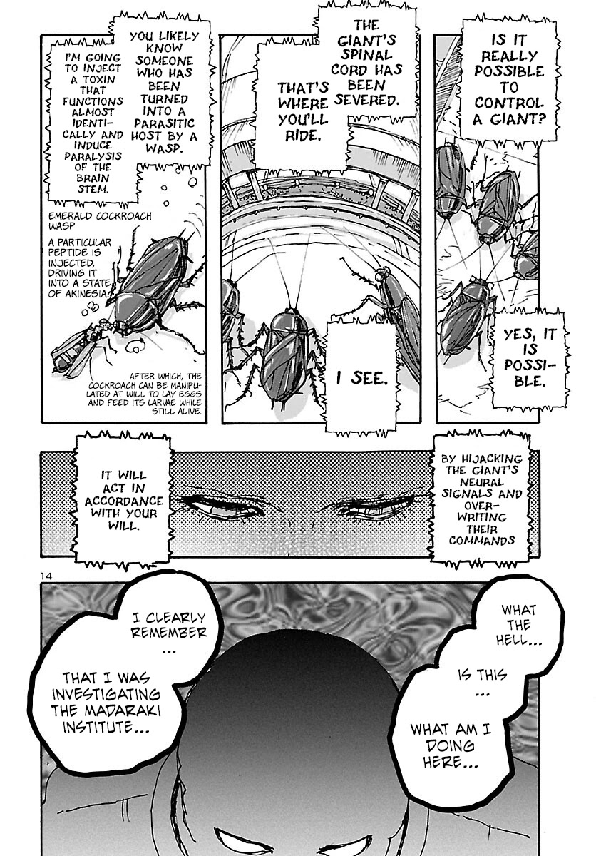 Franken Fran Frantic Chapter 35 page 14 - Chapter 35: Cockroach Town