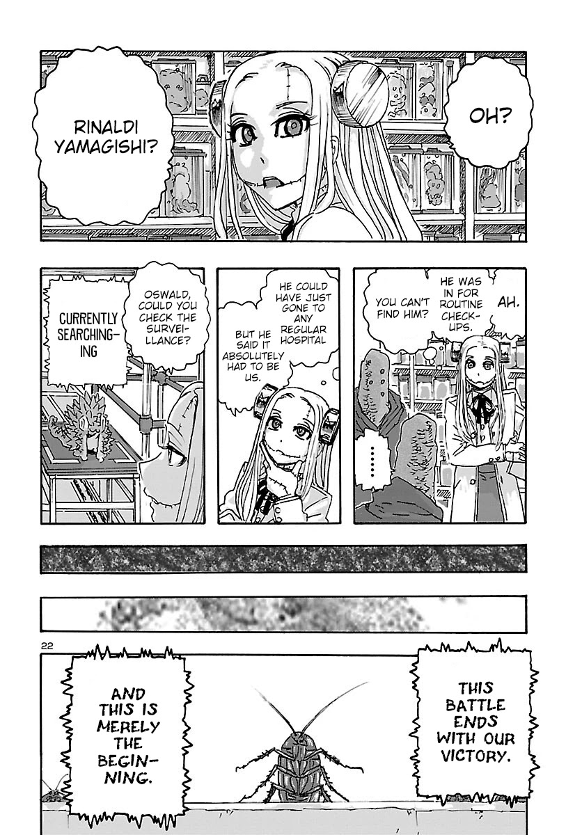 Franken Fran Frantic Chapter 35 page 21 - Chapter 35: Cockroach Town