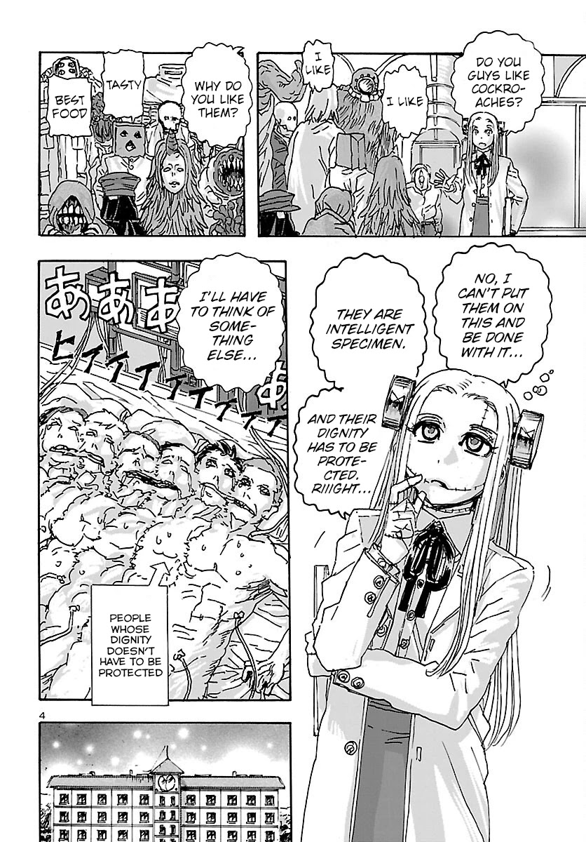 Franken Fran Frantic Chapter 35 page 4 - Chapter 35: Cockroach Town