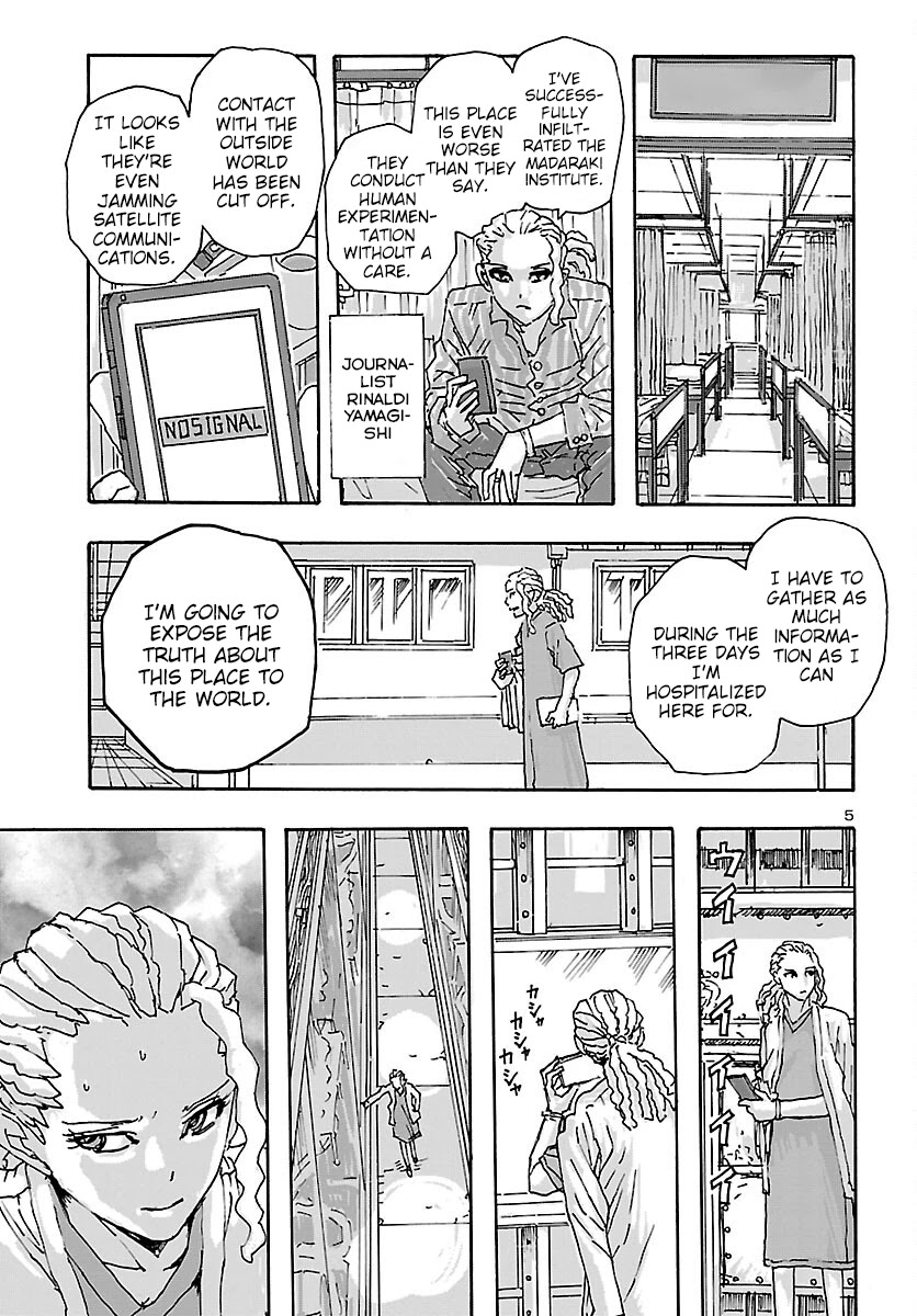 Franken Fran Frantic Chapter 35 page 5 - Chapter 35: Cockroach Town