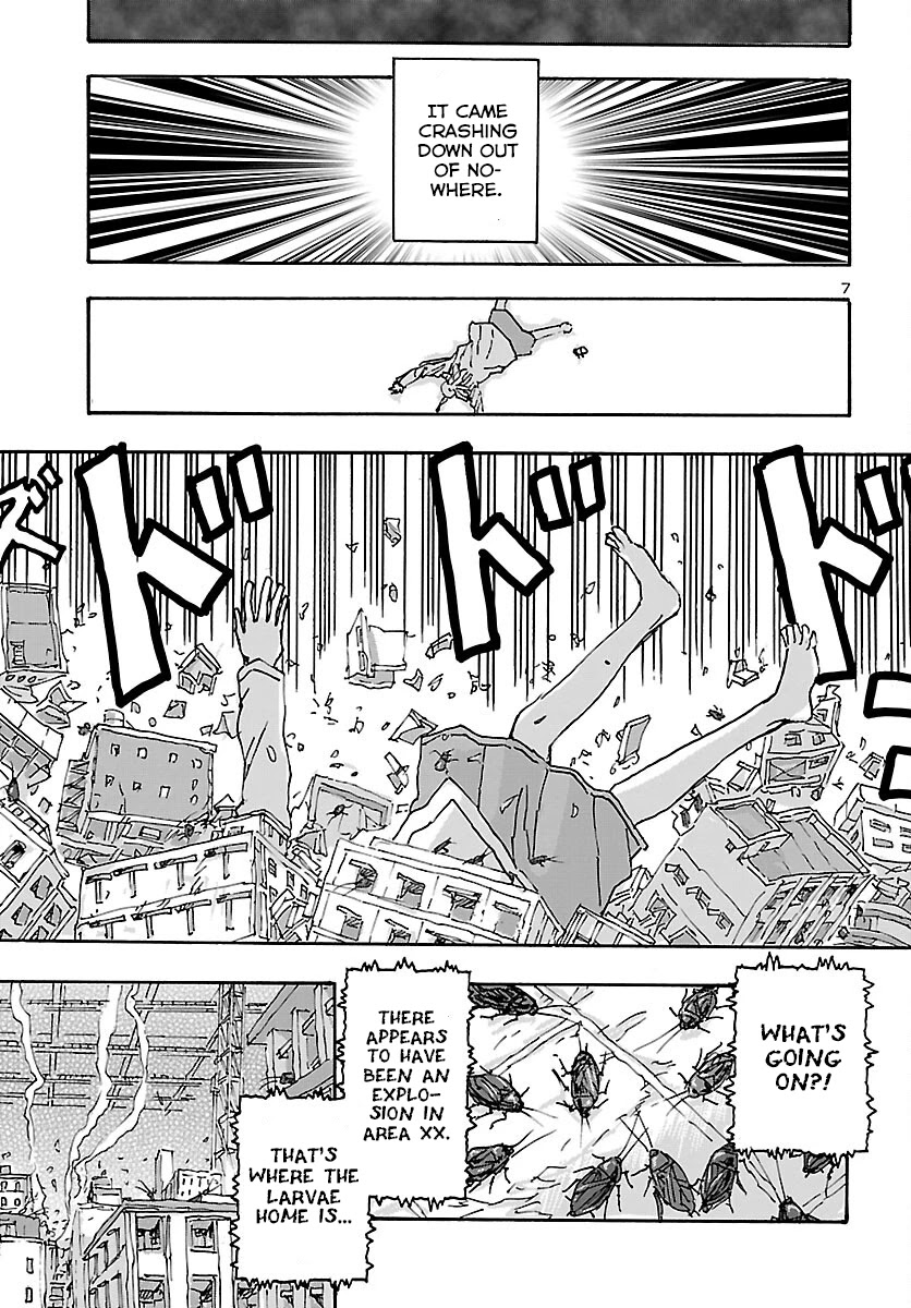 Franken Fran Frantic Chapter 35 page 7 - Chapter 35: Cockroach Town