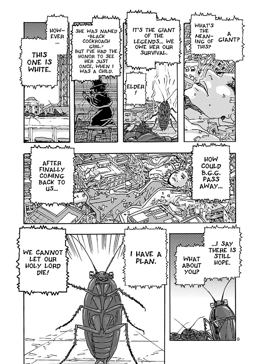 Franken Fran Frantic Chapter 35 page 9 - Chapter 35: Cockroach Town