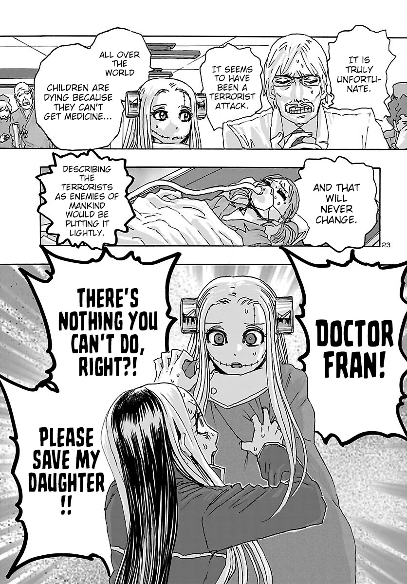 Franken Fran Frantic Chapter 36 page 21 - Chapter 36: Gaze of Hostility