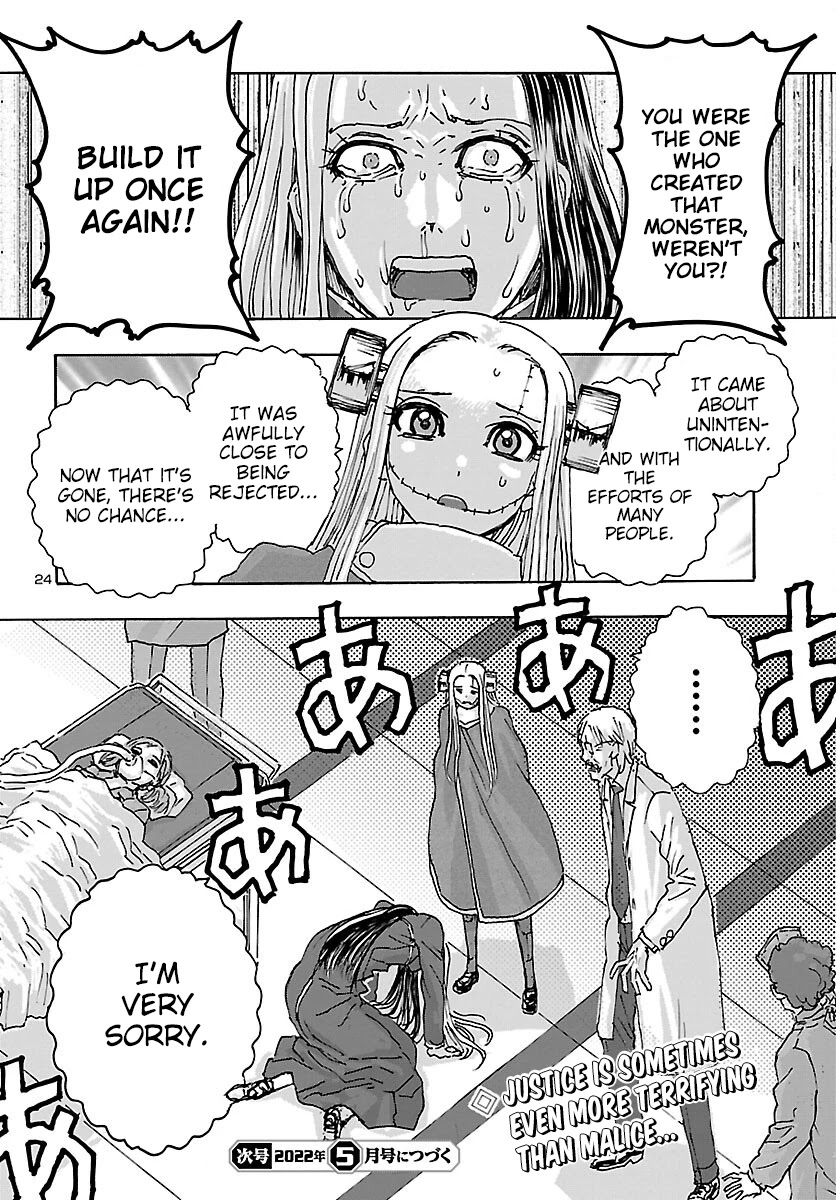 Franken Fran Frantic Chapter 36 page 22 - Chapter 36: Gaze of Hostility
