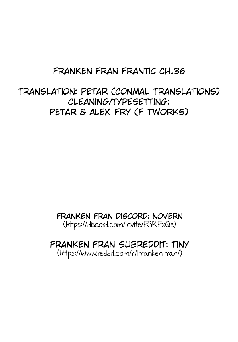 Franken Fran Frantic Chapter 36 page 23 - Chapter 36: Gaze of Hostility