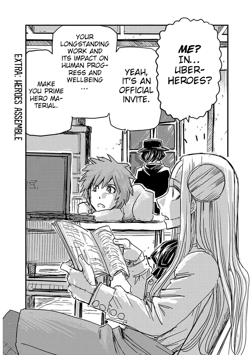 Franken Fran Frantic Chapter 38.5 page 1 - Chapter 38.5: Heroes Assemble