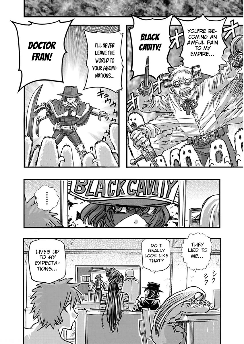 Franken Fran Frantic Chapter 38.5 page 4 - Chapter 38.5: Heroes Assemble