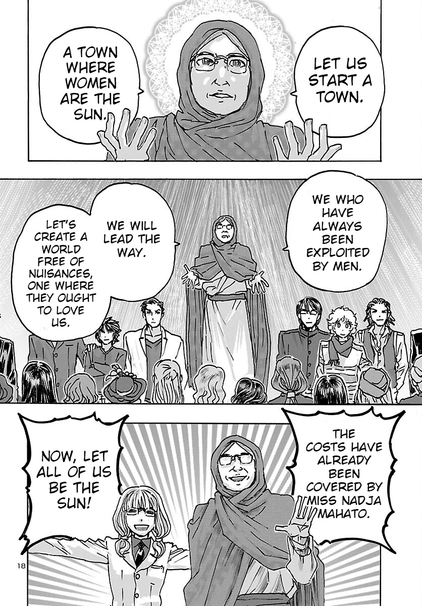 Franken Fran Frantic Chapter 38 page 18 - Chapter 38: Woman Was the Sun