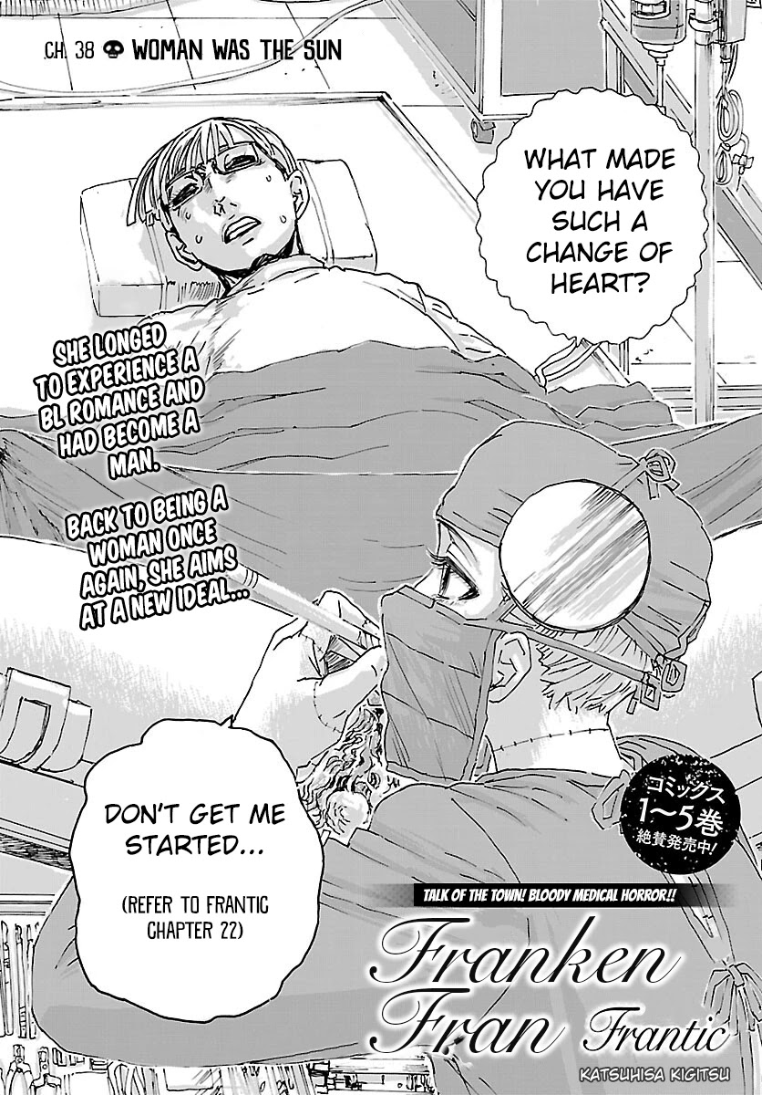 Franken Fran Frantic Chapter 38 page 2 - Chapter 38: Woman Was the Sun