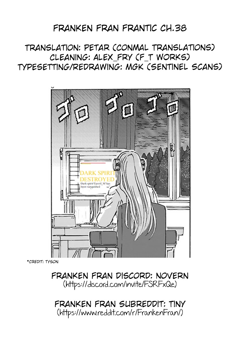 Franken Fran Frantic Chapter 38 page 24 - Chapter 38: Woman Was the Sun