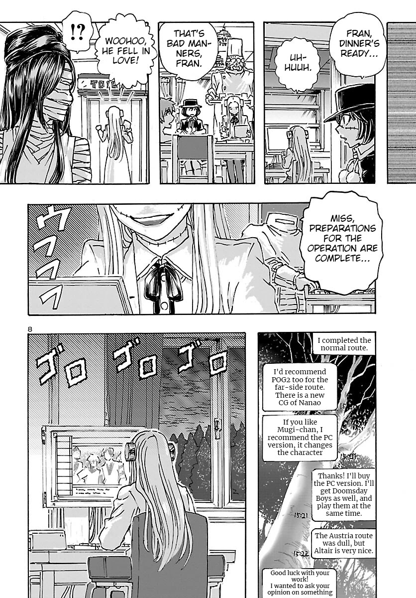 Franken Fran Frantic Chapter 38 page 8 - Chapter 38: Woman Was the Sun