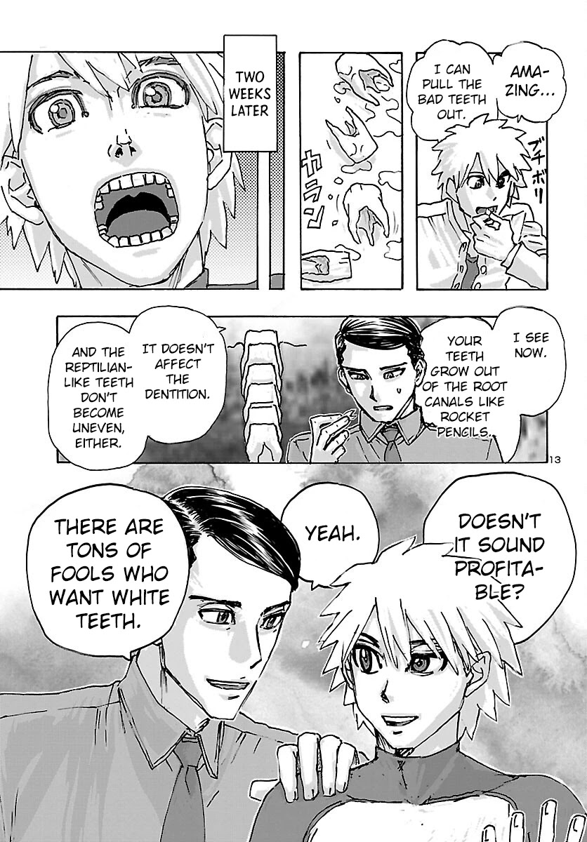 Franken Fran Frantic Chapter 39 page 13 - Chapter 39: Shark Teeth