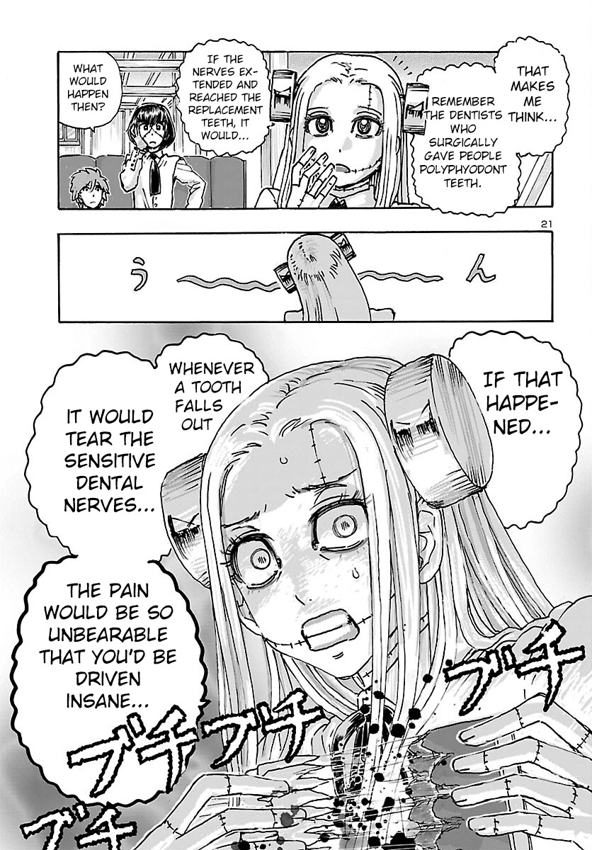 Franken Fran Frantic Chapter 39 page 21 - Chapter 39: Shark Teeth