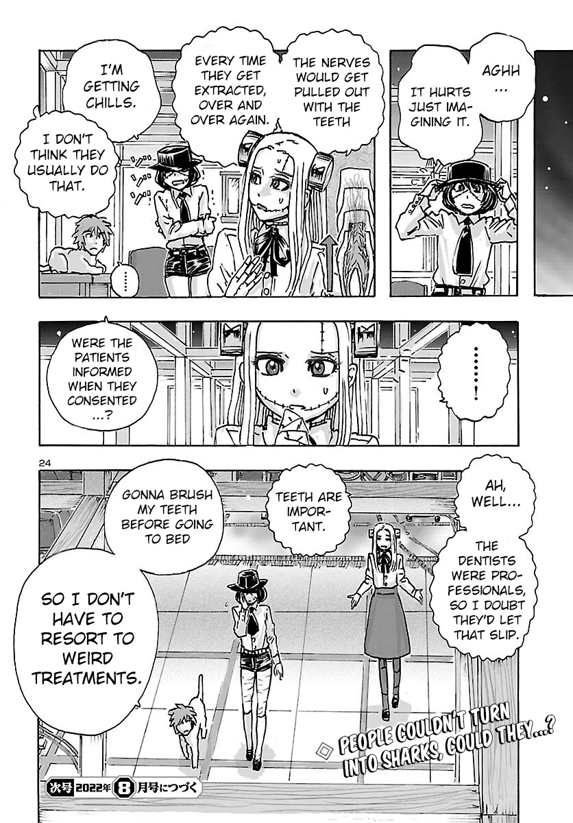 Franken Fran Frantic Chapter 39 page 23 - Chapter 39: Shark Teeth