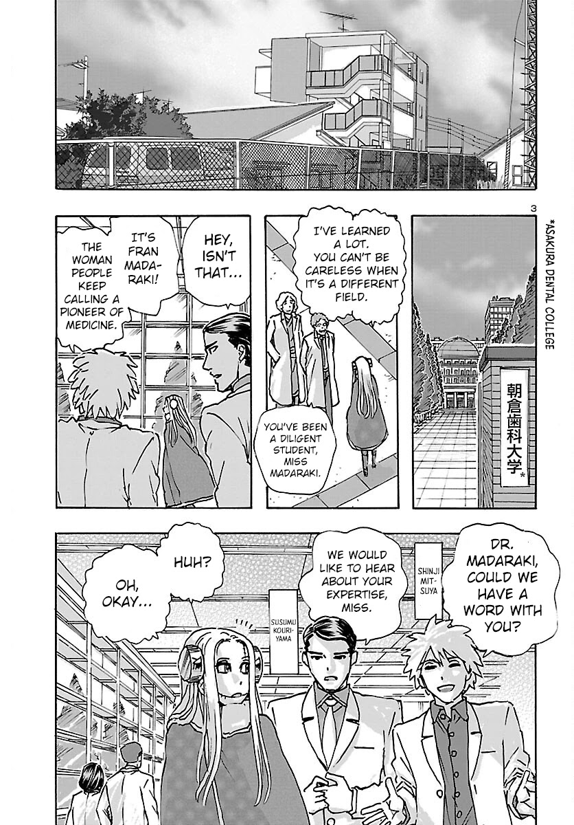 Franken Fran Frantic Chapter 39 page 3 - Chapter 39: Shark Teeth