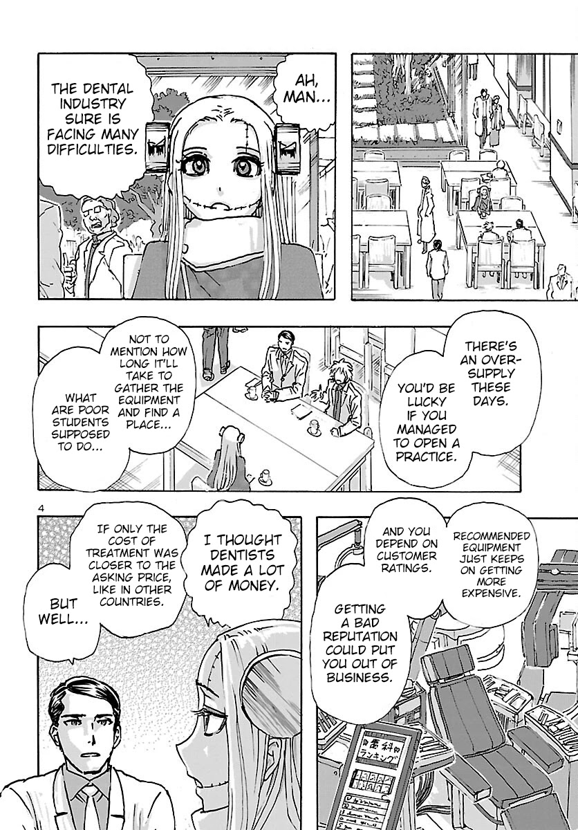 Franken Fran Frantic Chapter 39 page 4 - Chapter 39: Shark Teeth