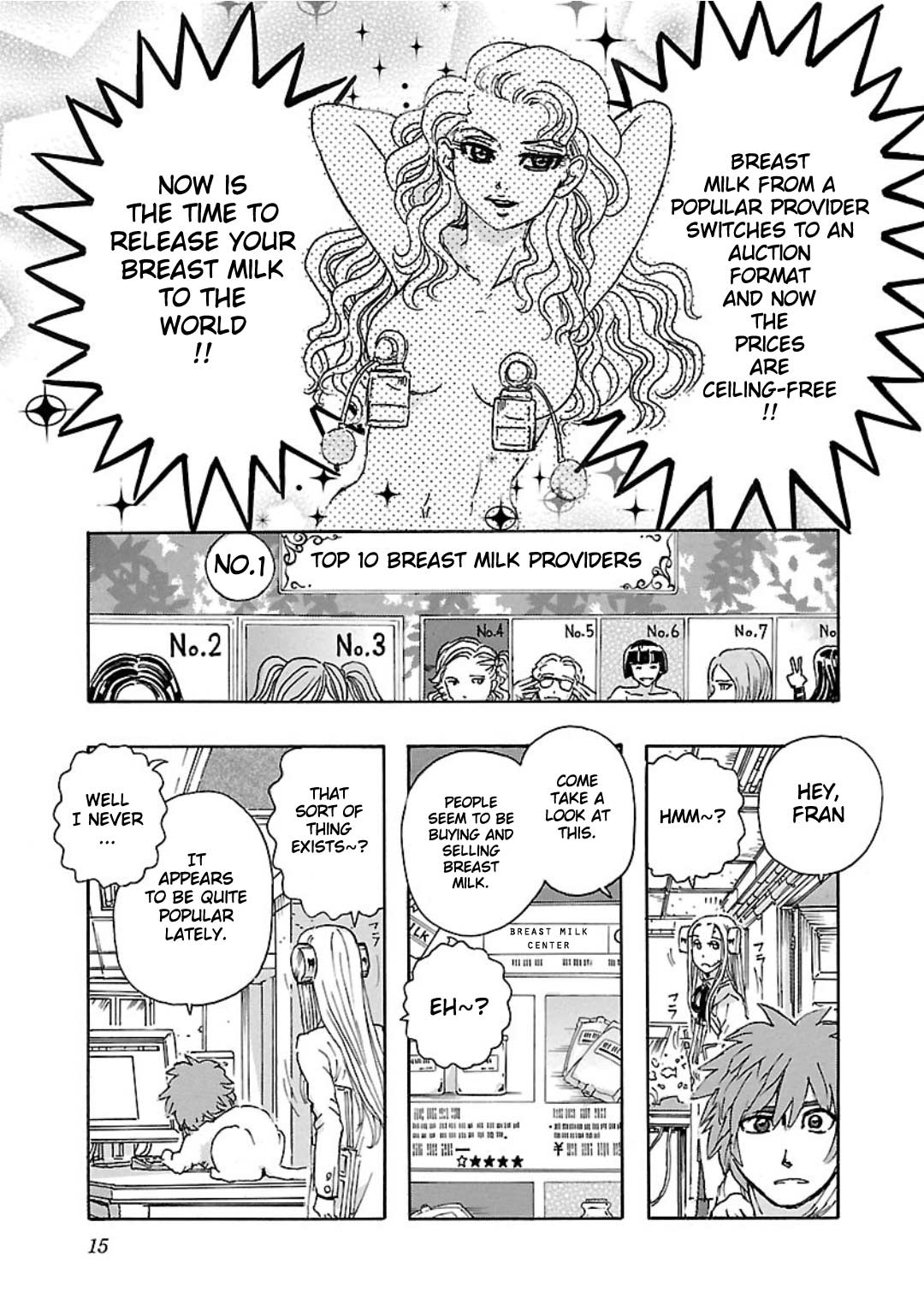 Franken Fran Frantic Chapter 4 page 12 - Chapter 4: On The Milk Road