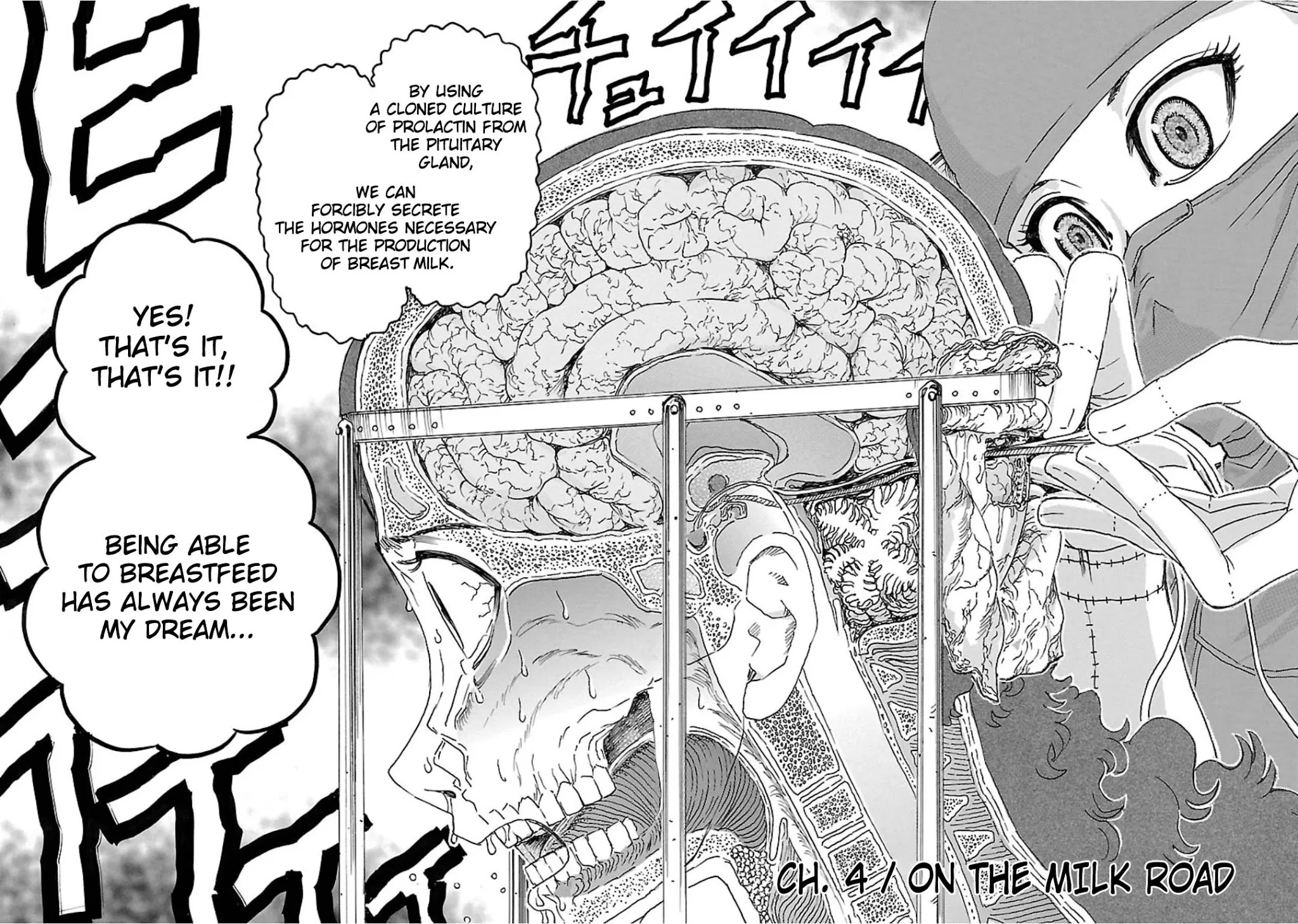 Franken Fran Frantic Chapter 4 page 2 - Chapter 4: On The Milk Road