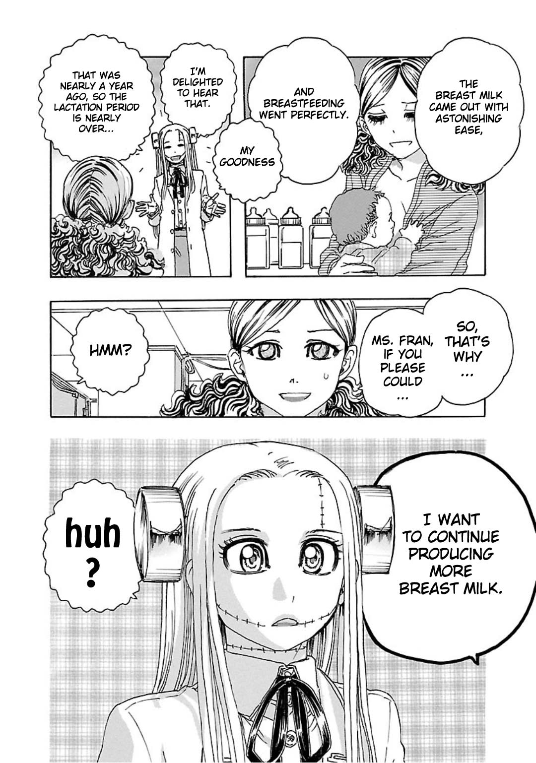 Franken Fran Frantic Chapter 4 page 3 - Chapter 4: On The Milk Road