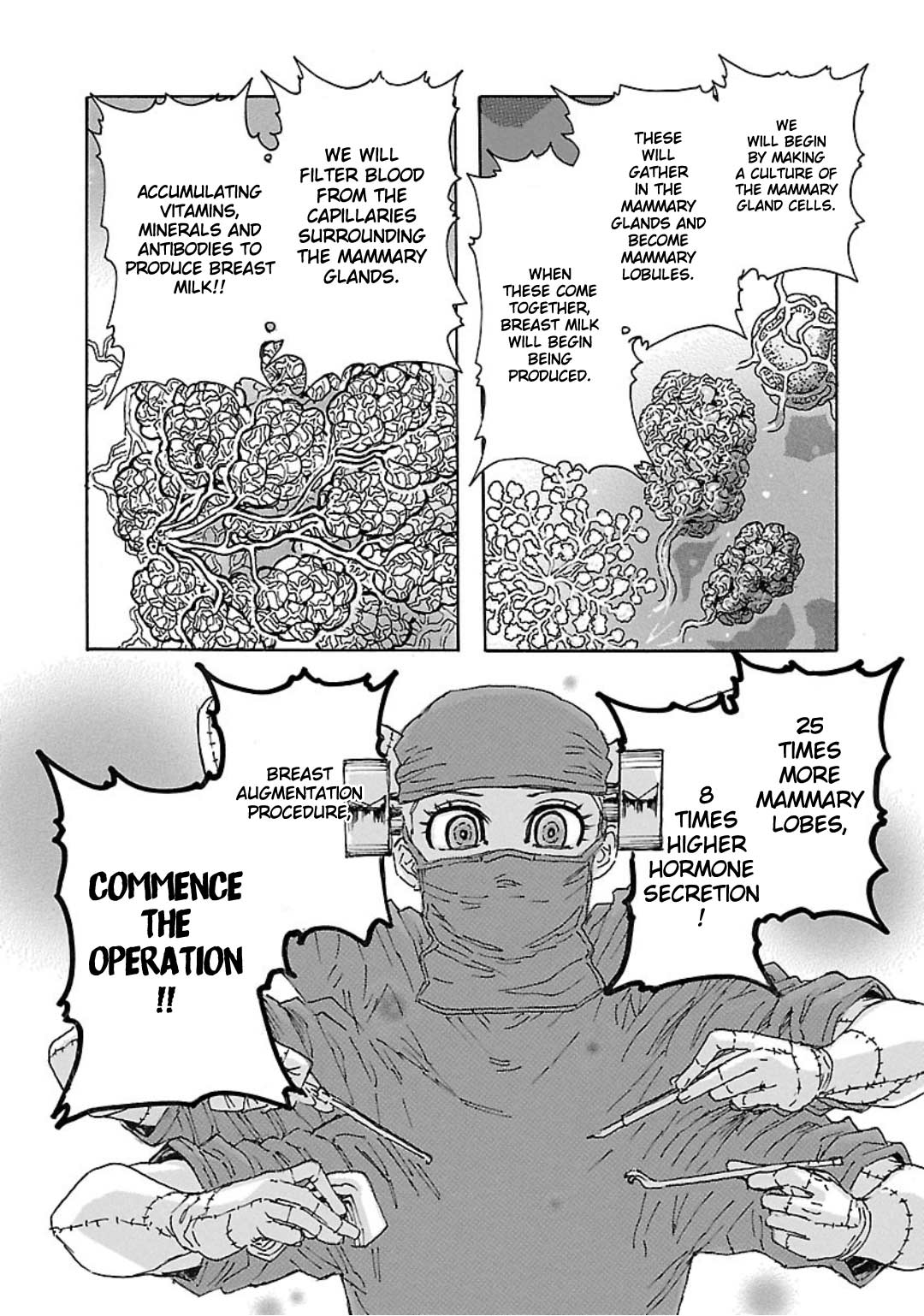 Franken Fran Frantic Chapter 4 page 5 - Chapter 4: On The Milk Road