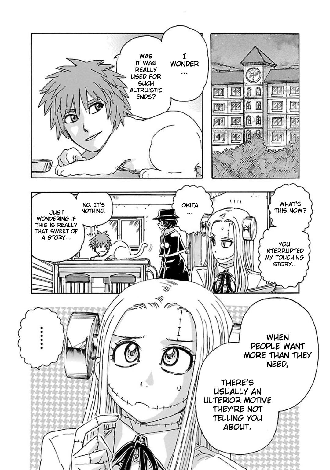 Franken Fran Frantic Chapter 4 page 8 - Chapter 4: On The Milk Road