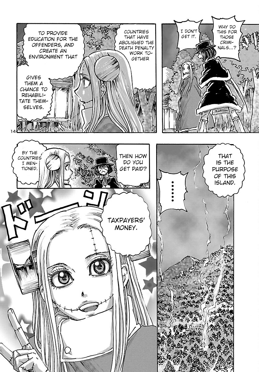 Franken Fran Frantic Chapter 40 page 13 - Chapter 40: Cracks in Paradise