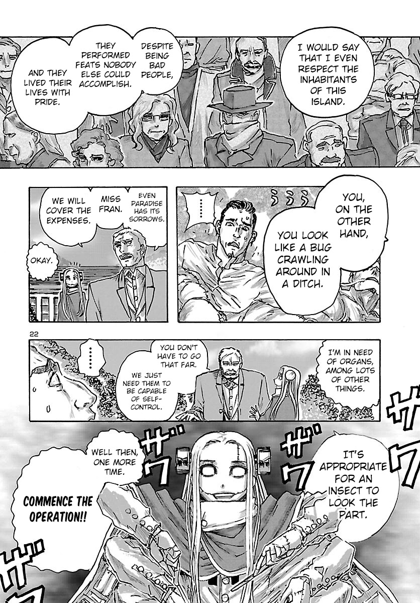 Franken Fran Frantic Chapter 40 page 21 - Chapter 40: Cracks in Paradise