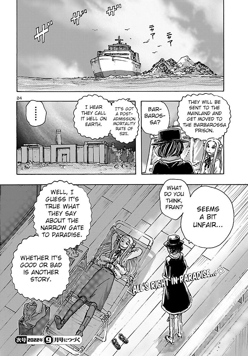 Franken Fran Frantic Chapter 40 page 23 - Chapter 40: Cracks in Paradise