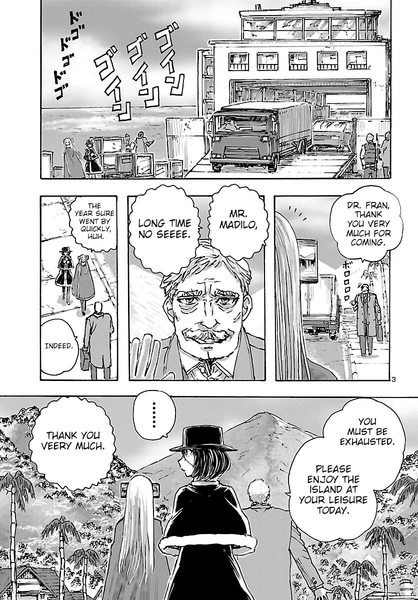 Franken Fran Frantic Chapter 40 page 3 - Chapter 40: Cracks in Paradise