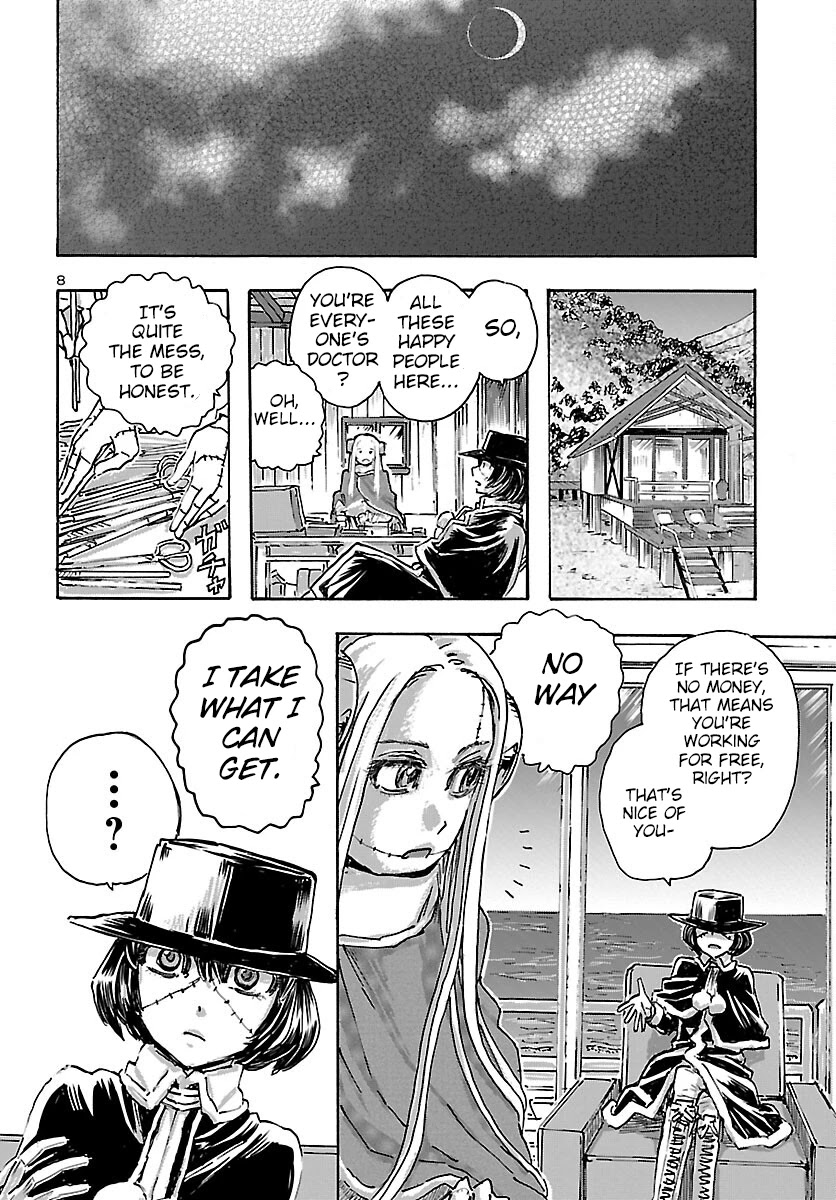 Franken Fran Frantic Chapter 40 page 8 - Chapter 40: Cracks in Paradise