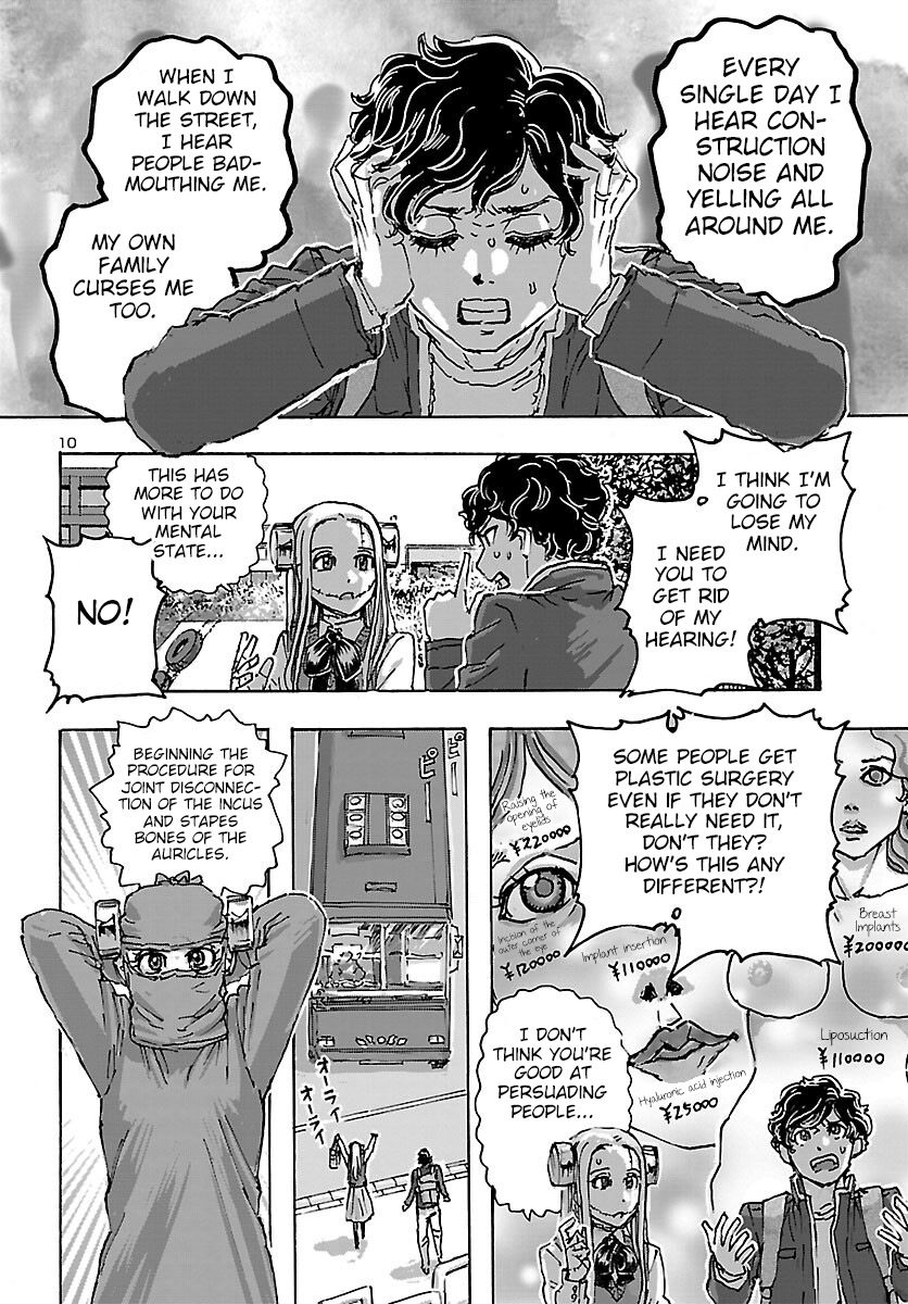 Franken Fran Frantic Chapter 41 page 11 - Chapter 41: Beyond the Five Senses