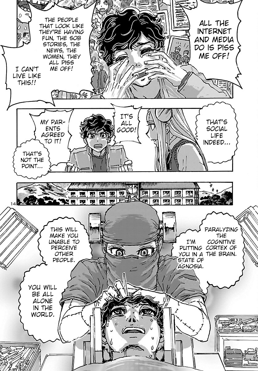 Franken Fran Frantic Chapter 41 page 15 - Chapter 41: Beyond the Five Senses