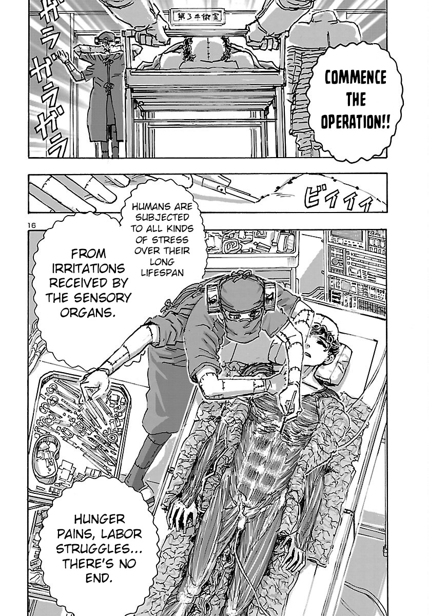 Franken Fran Frantic Chapter 41 page 17 - Chapter 41: Beyond the Five Senses