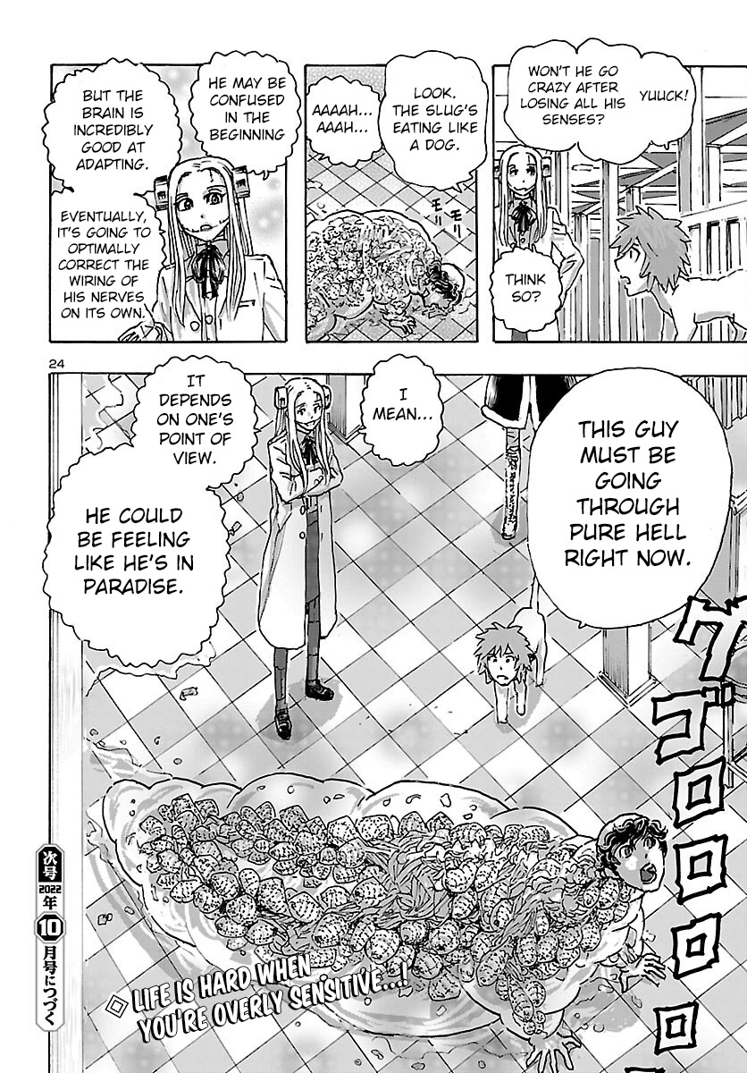Franken Fran Frantic Chapter 41 page 24 - Chapter 41: Beyond the Five Senses