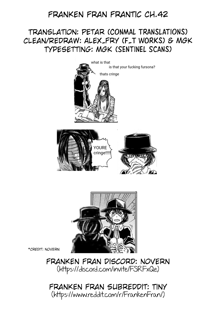 Franken Fran Frantic Chapter 42 page 25 - Chapter 42: Lovesome Adorea