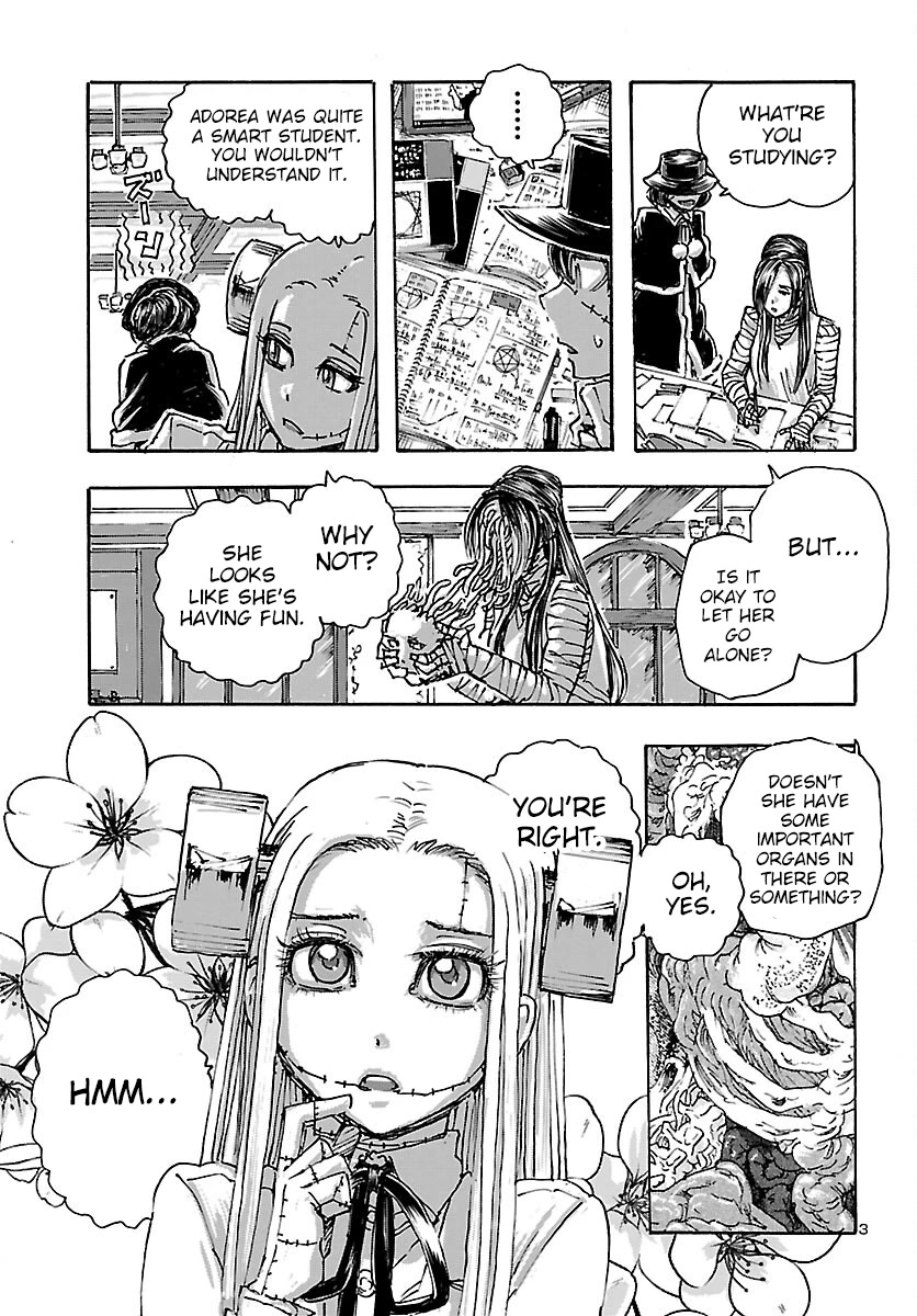 Franken Fran Frantic Chapter 42 page 3 - Chapter 42: Lovesome Adorea