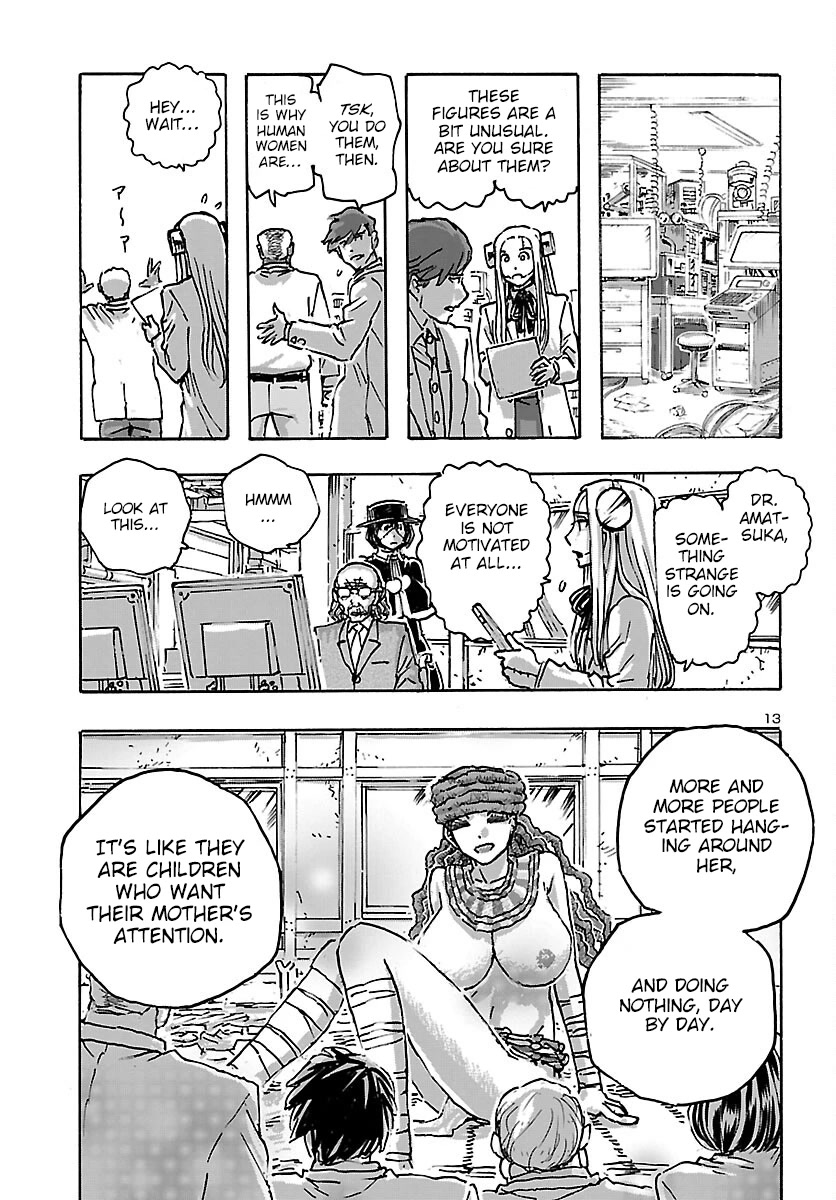 Franken Fran Frantic Chapter 44 page 13 - Chapter 44: Neanderthal Day