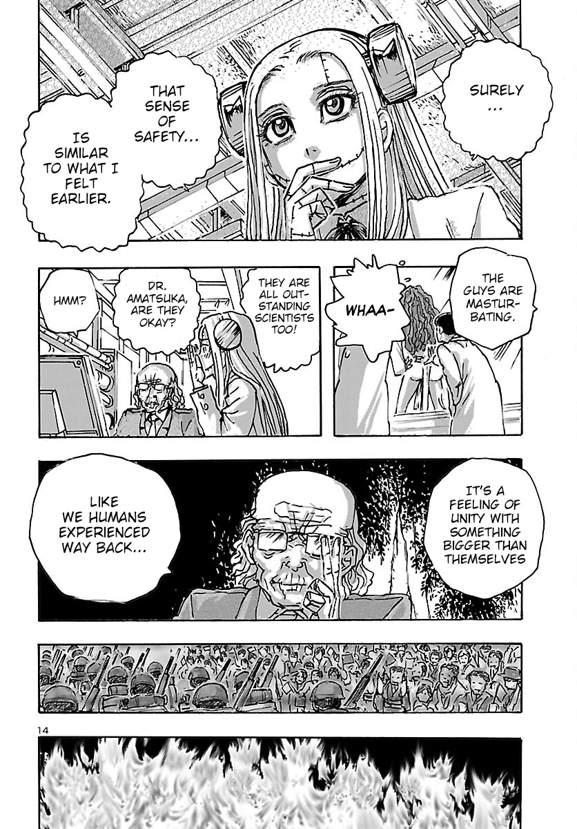 Franken Fran Frantic Chapter 44 page 14 - Chapter 44: Neanderthal Day