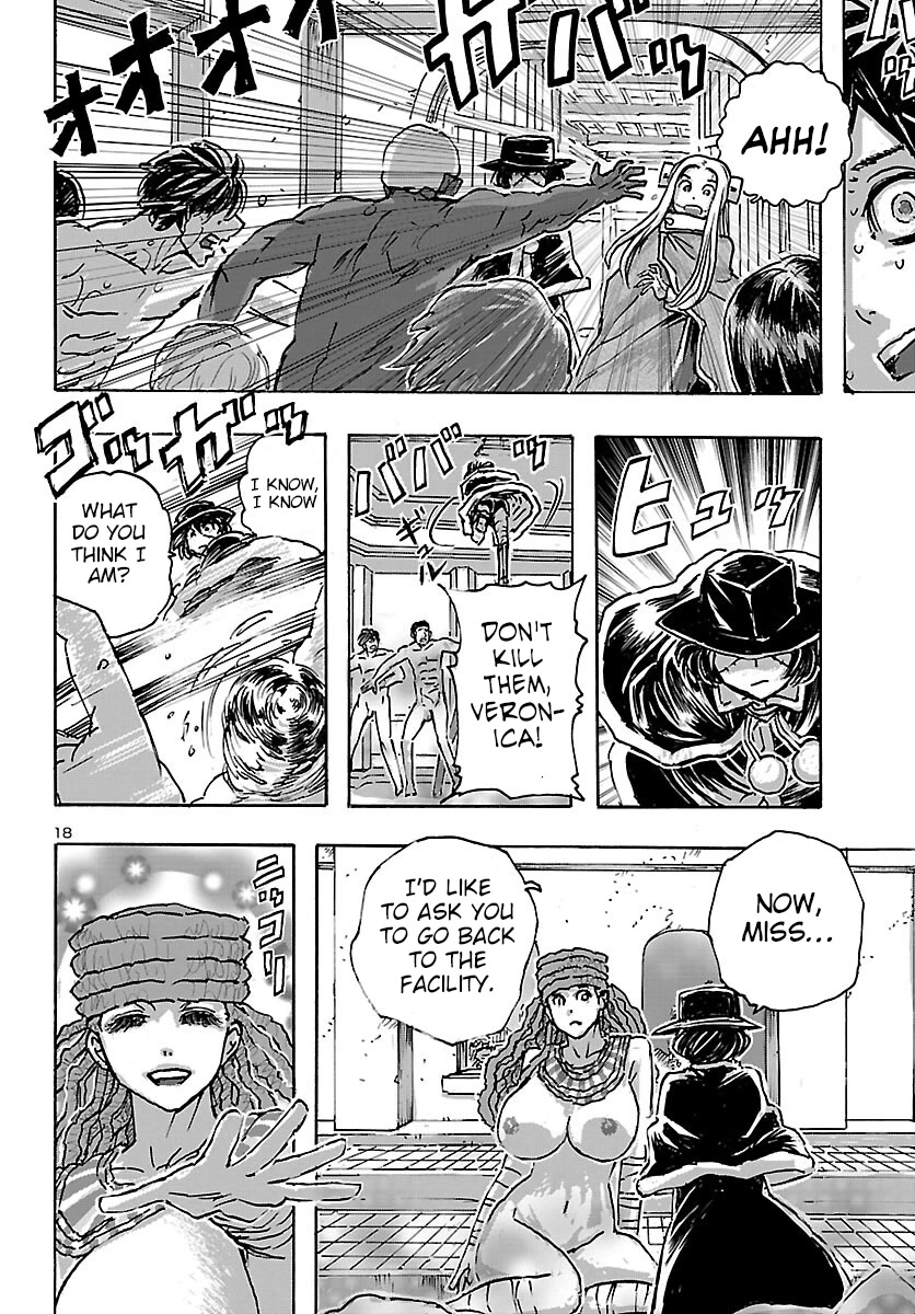 Franken Fran Frantic Chapter 44 page 18 - Chapter 44: Neanderthal Day