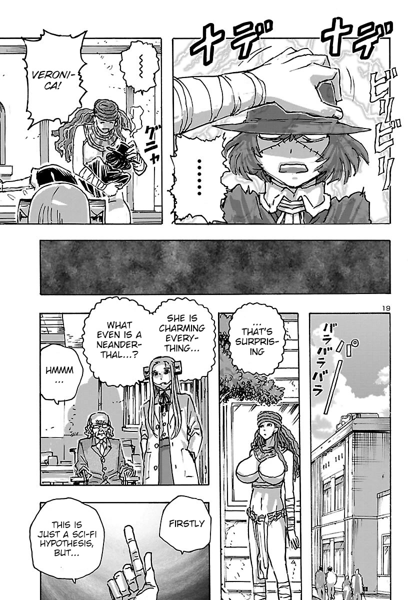 Franken Fran Frantic Chapter 44 page 19 - Chapter 44: Neanderthal Day