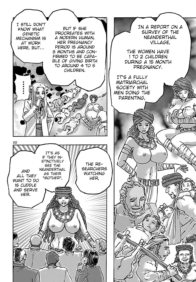 Franken Fran Frantic Chapter 44 page 21 - Chapter 44: Neanderthal Day