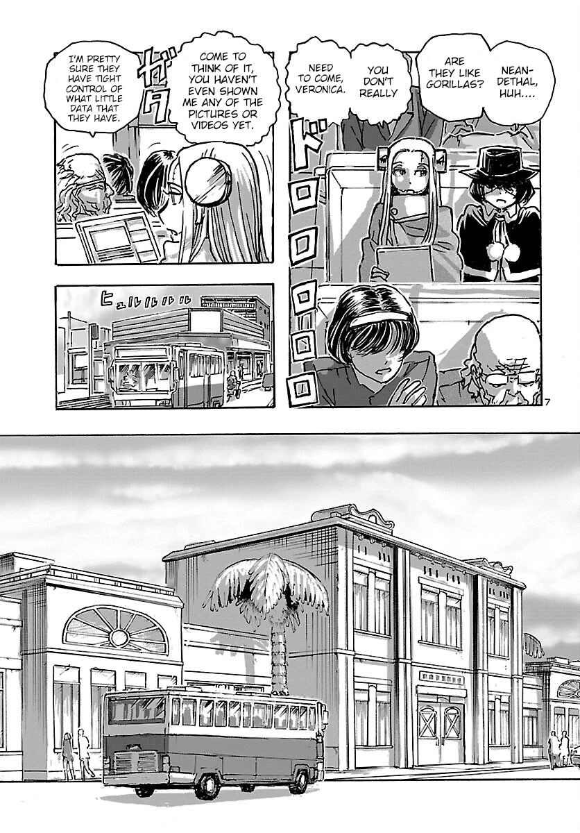 Franken Fran Frantic Chapter 44 page 7 - Chapter 44: Neanderthal Day